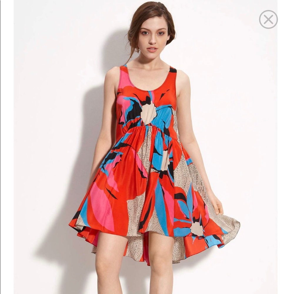 Leifsdottir Floral Print Bloom Dress